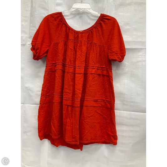 Swimwear Cover-up By Loft In Orange, Size: Xs