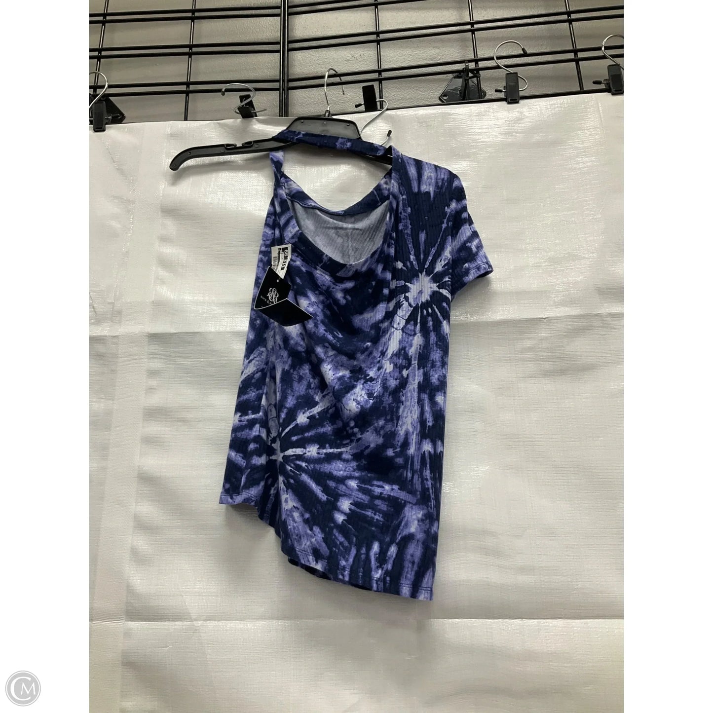 Top Short Sleeve By Rock And Republic In Tie Dye Print, Size: S