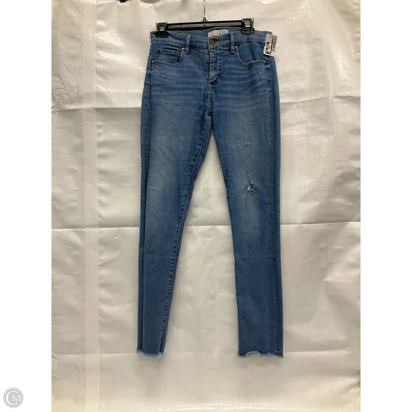 Jeans Skinny By Loft In Blue, Size: 4