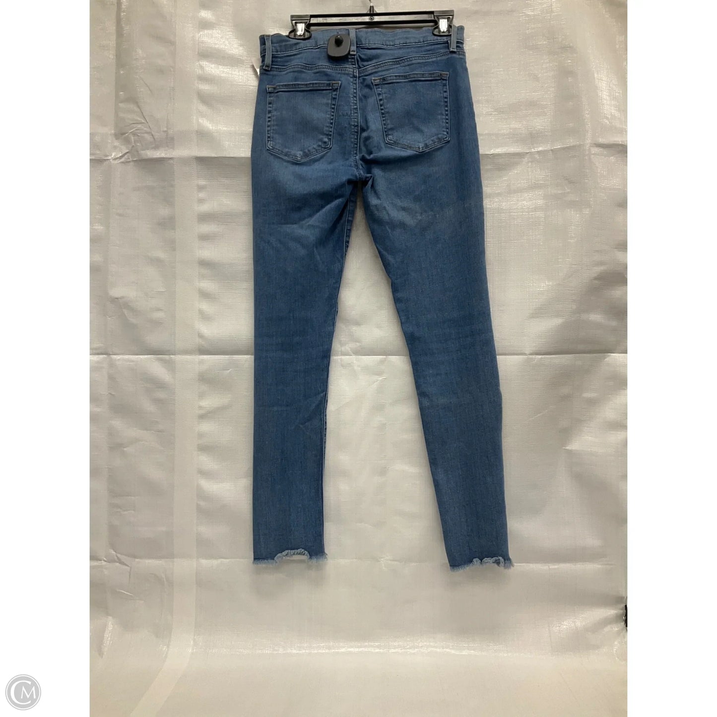 Jeans Skinny By Loft In Blue, Size: 4