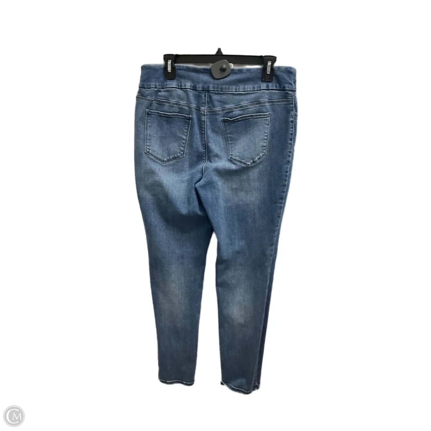 Jeans Skinny By Chicos In Blue, Size: 10