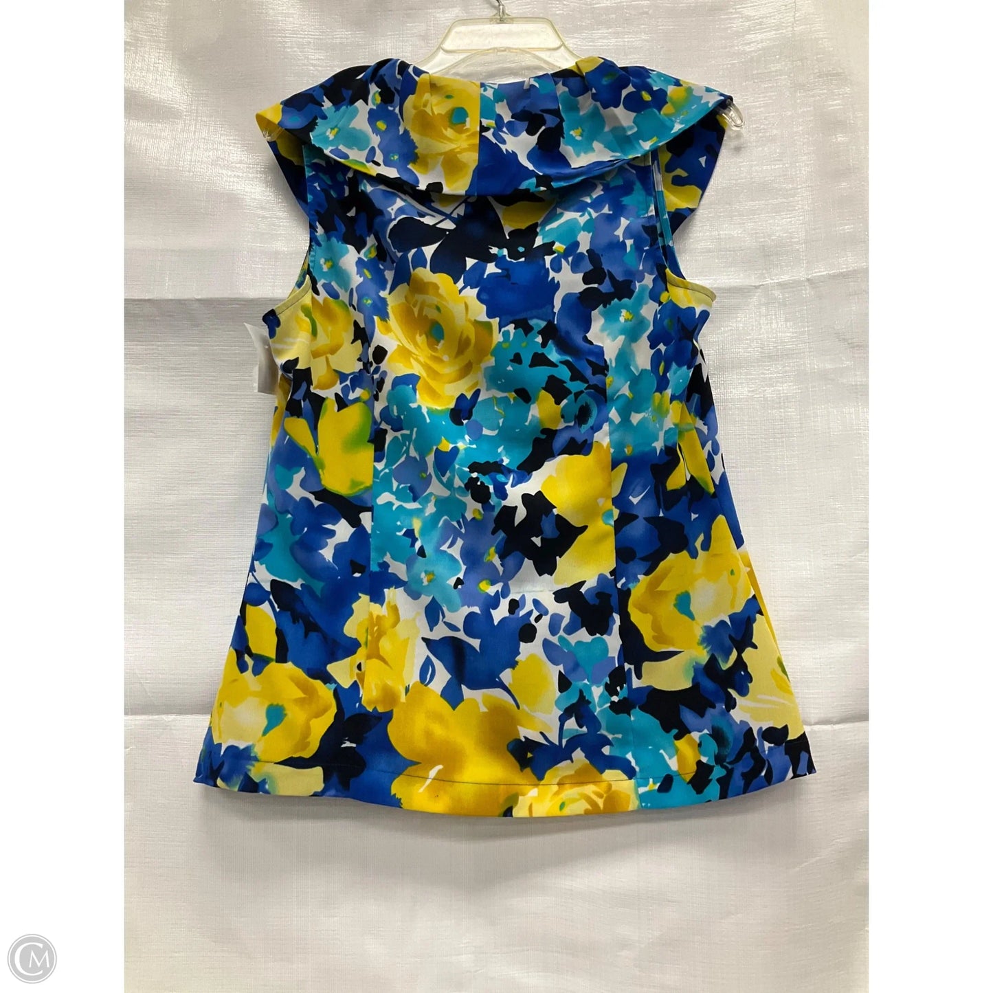 Top Sleeveless By Rafaella In Floral Print, Size: M