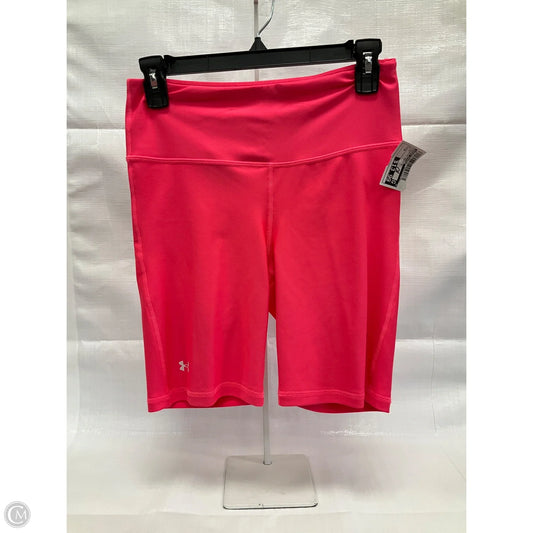 Athletic Shorts By Under Armour In Pink, Size: M