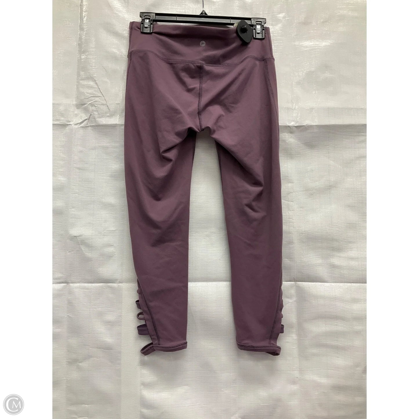 Athletic Capris By 90 Degrees By Reflex In Purple, Size: S