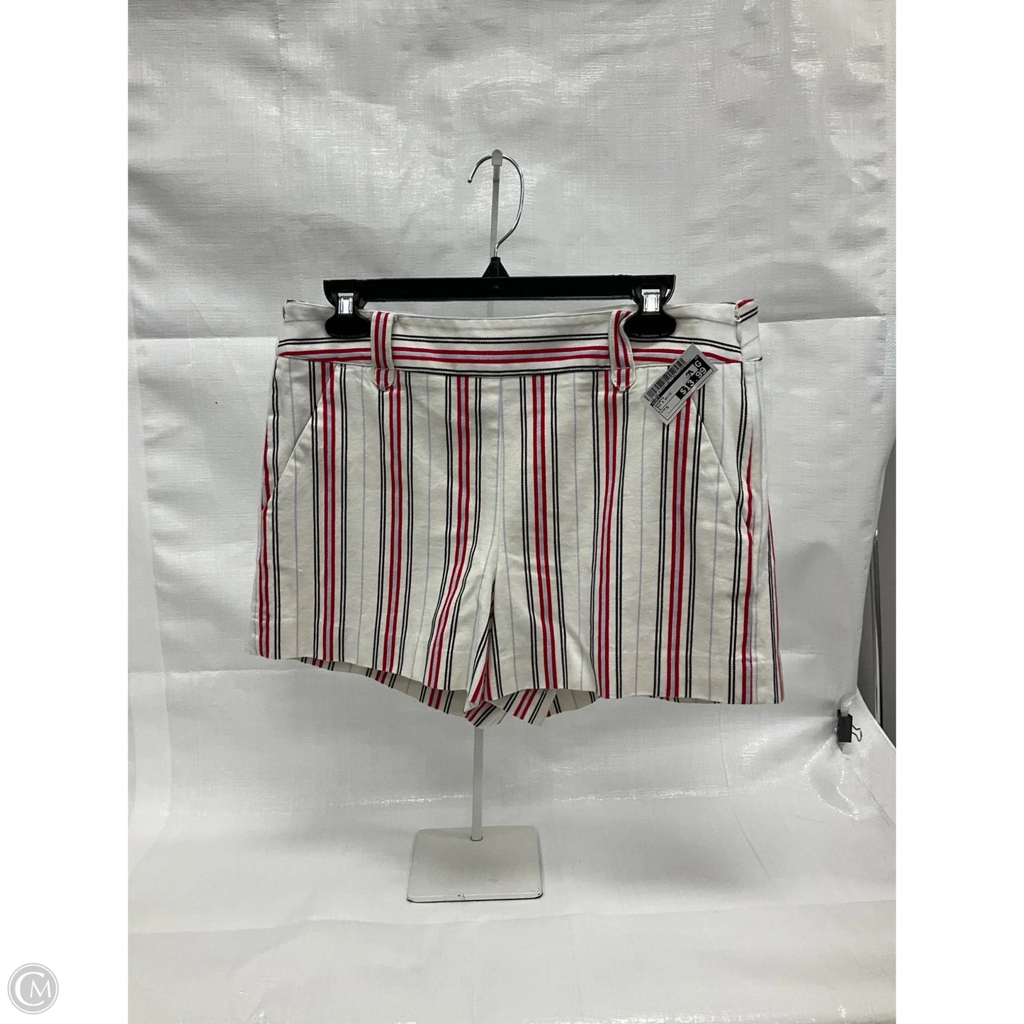 Shorts By Loft In Red & White, Size: S