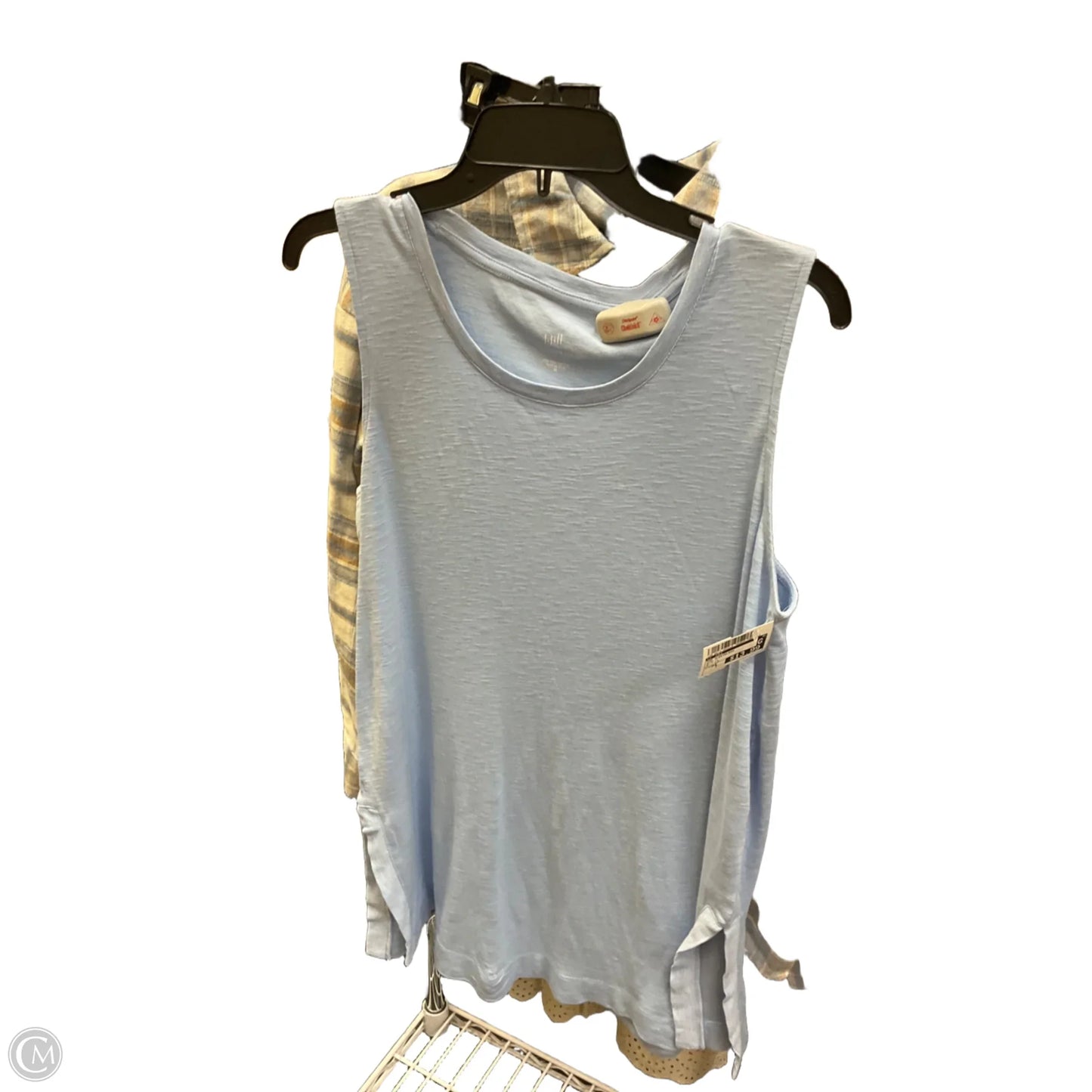 Top Sleeveless By J. Jill In Blue, Size: M