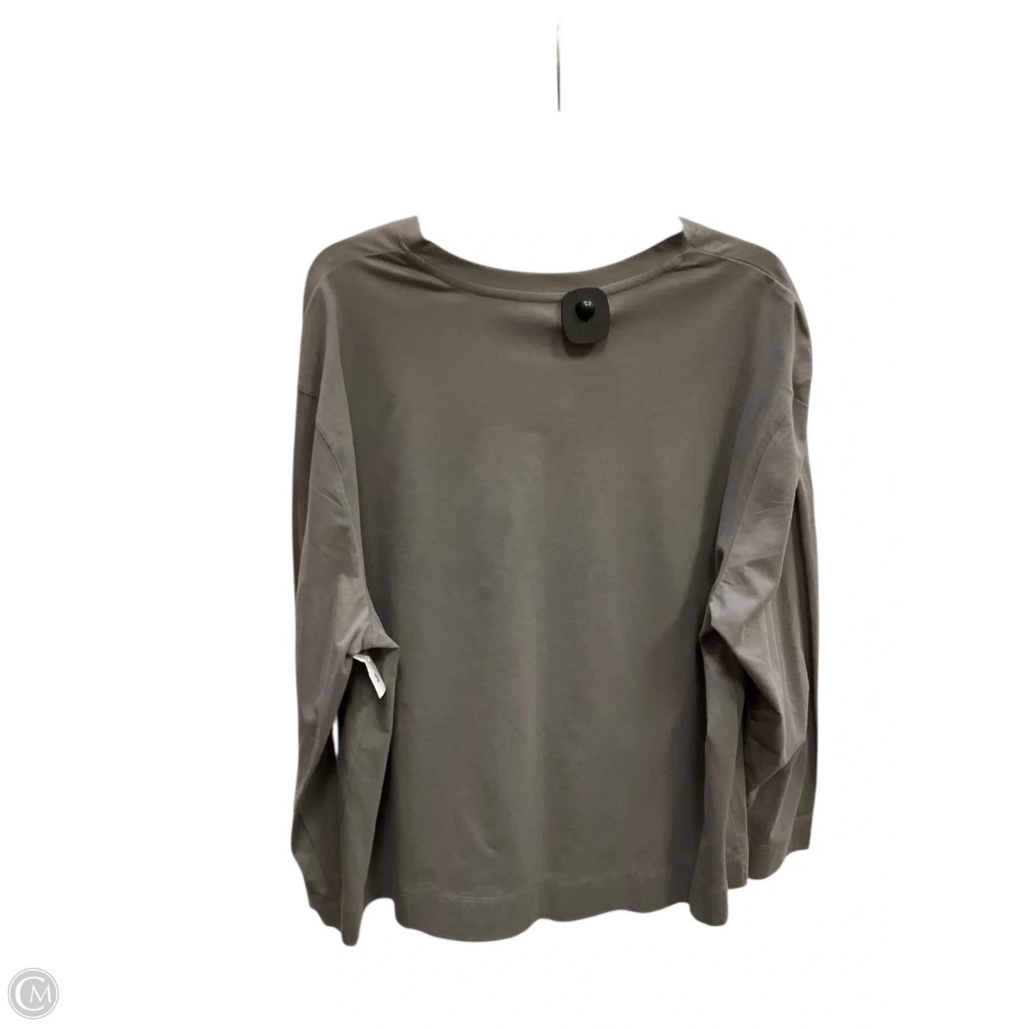 Top Long Sleeve By Koolaburra By Ugg In Grey, Size: 1x