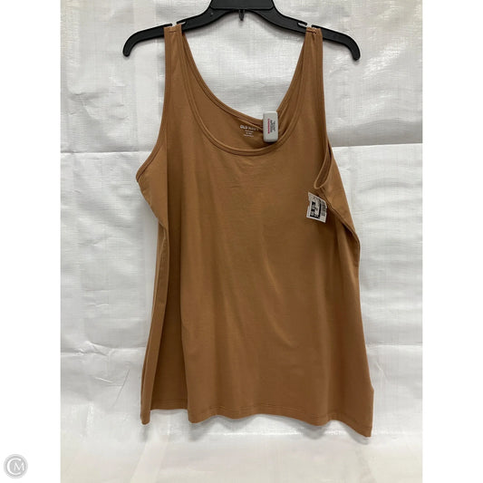 Top Sleeveless By Old Navy In Brown, Size: Xl