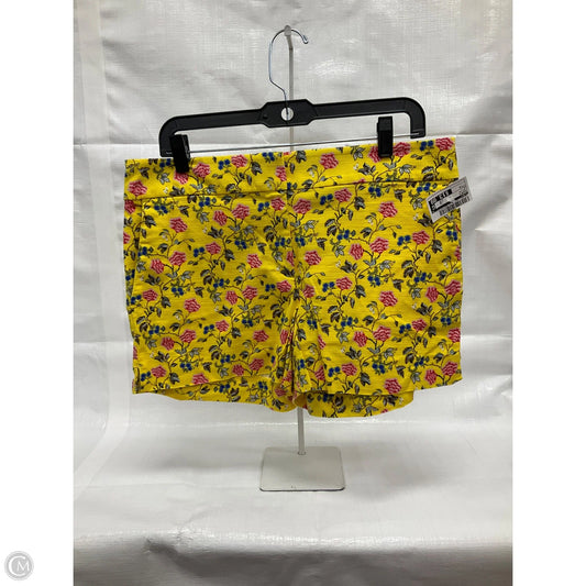 Shorts By Loft In Yellow, Size: 8