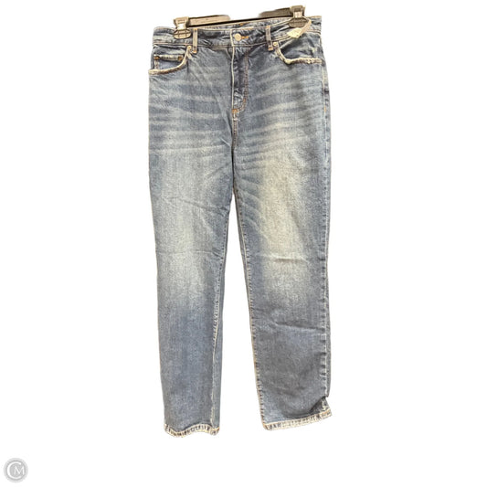 Jeans Straight By Loft In Blue, Size: 4