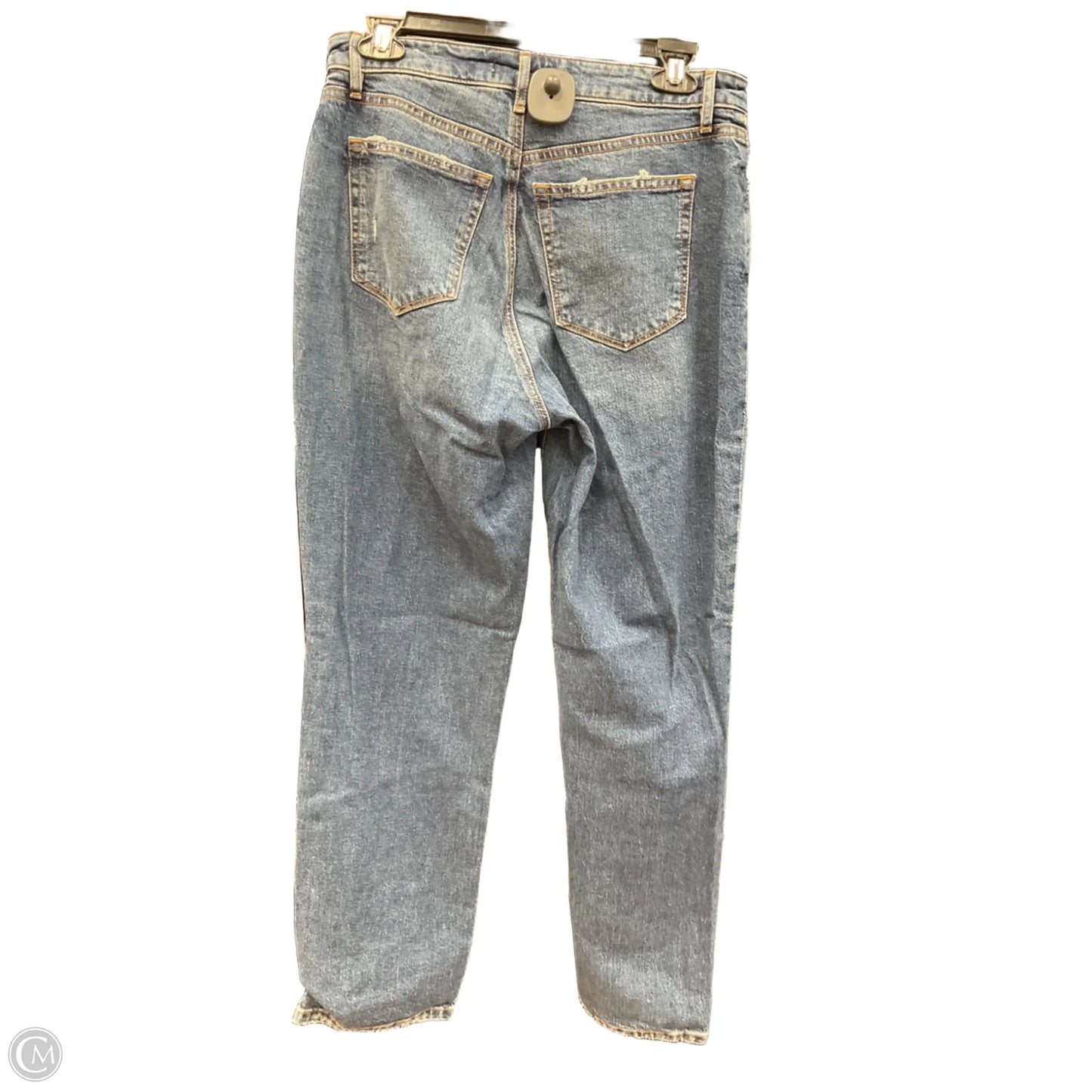 Jeans Straight By Loft In Blue, Size: 4