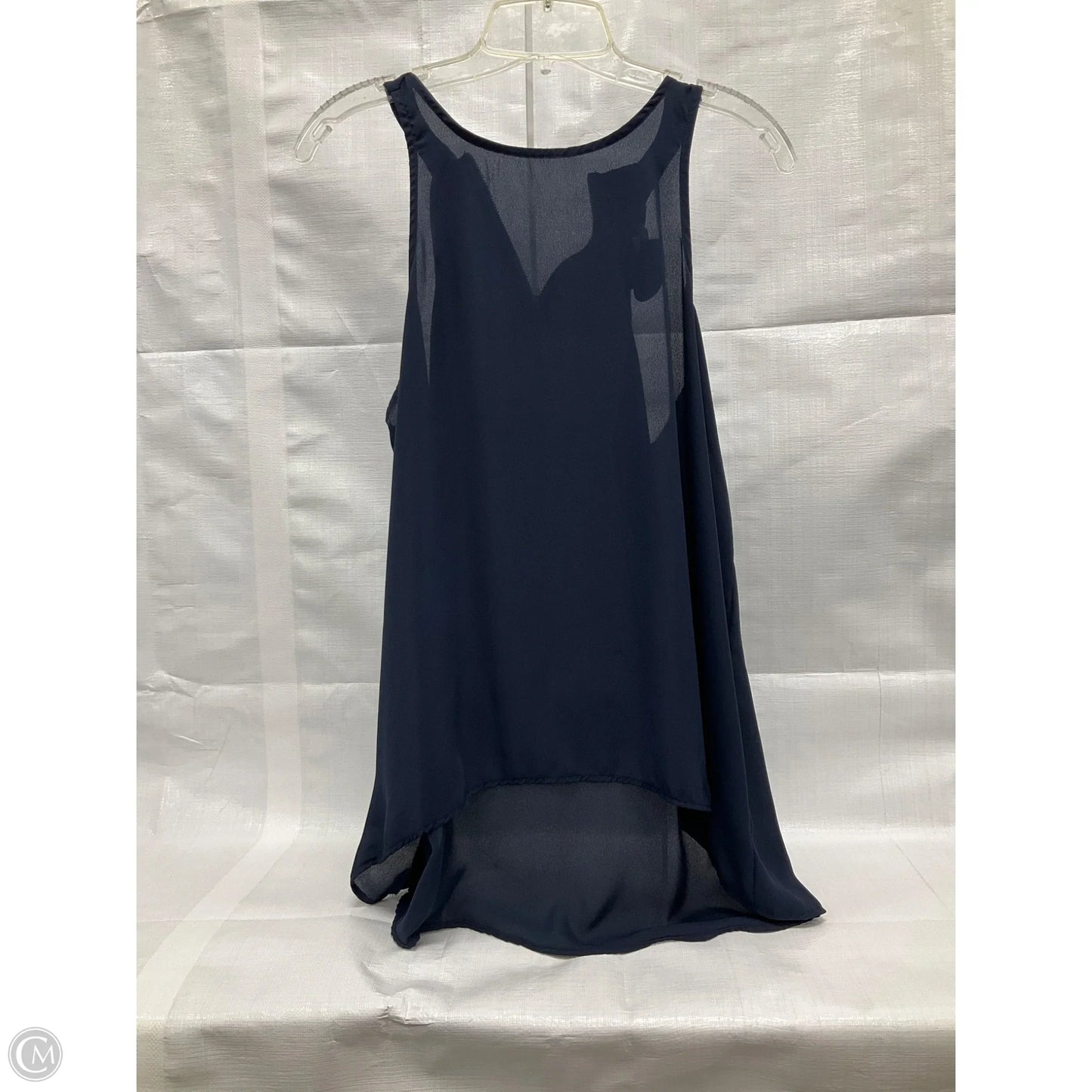 Top Sleeveless By Pink Rose In Navy, Size: L