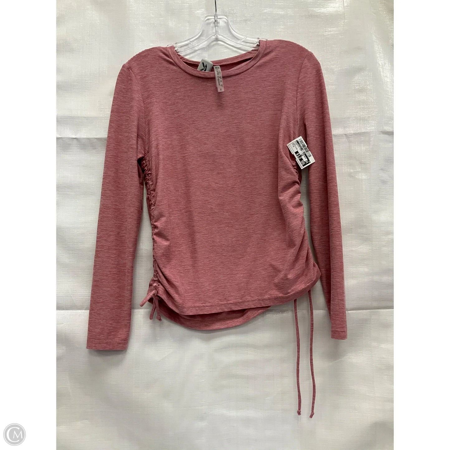 Athletic Top Long Sleeve Crewneck By Clothes Mentor In Pink, Size: S