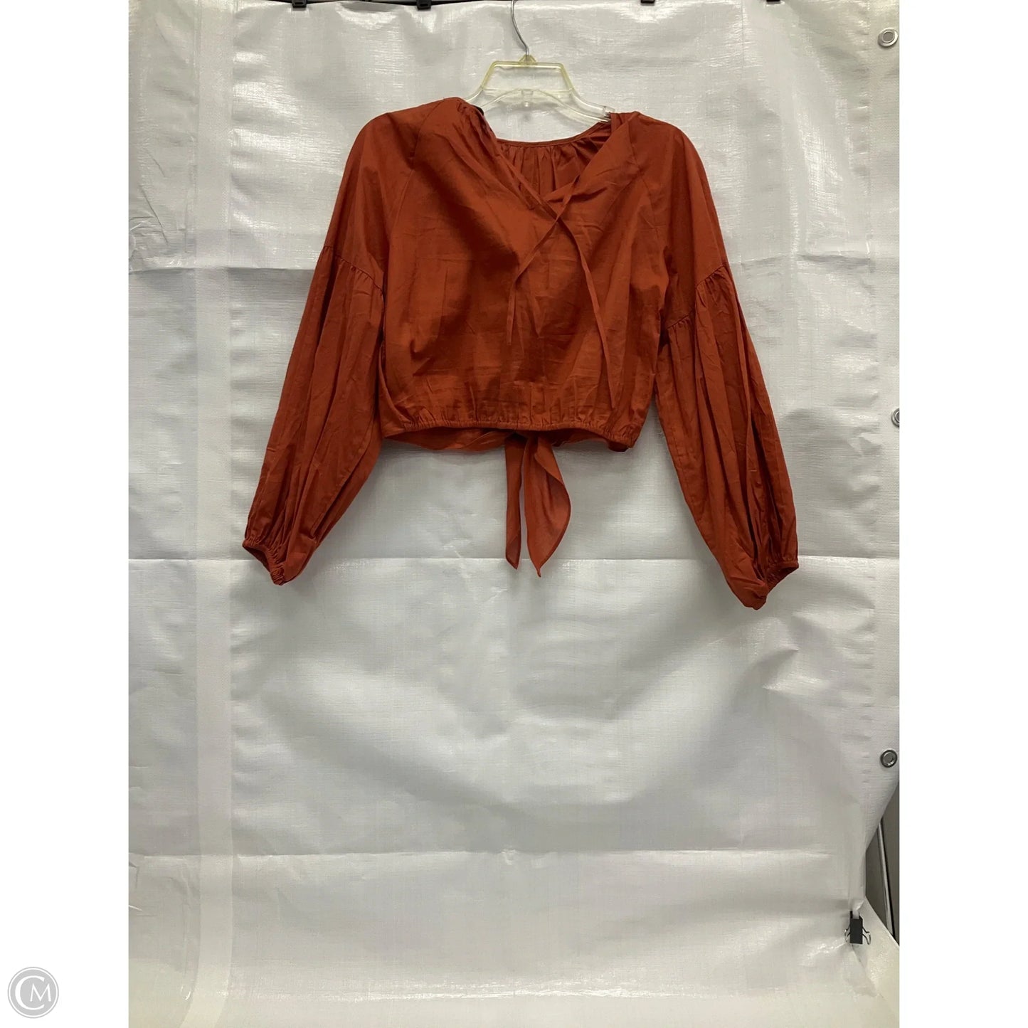 Top 3/4 Sleeve By Gianni Bini In Orange, Size: Xs