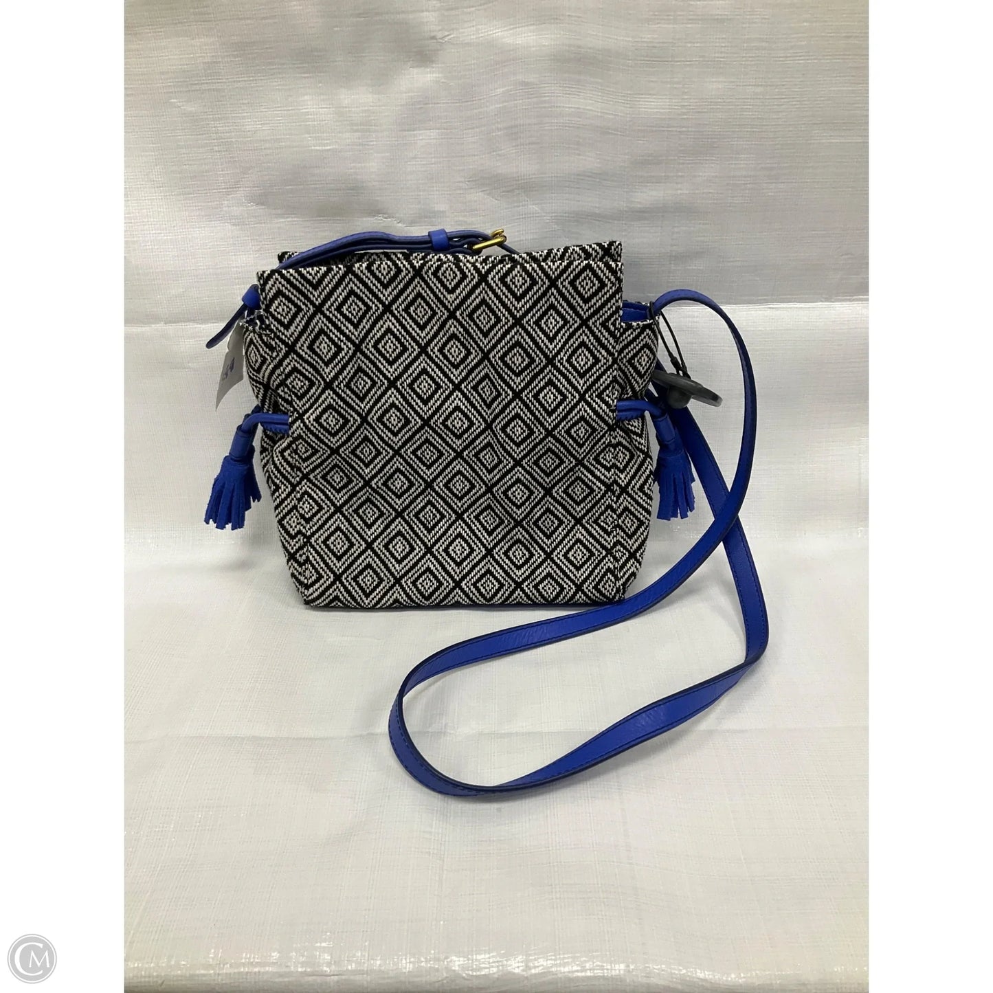Crossbody Leather By Fossil, Size: Medium