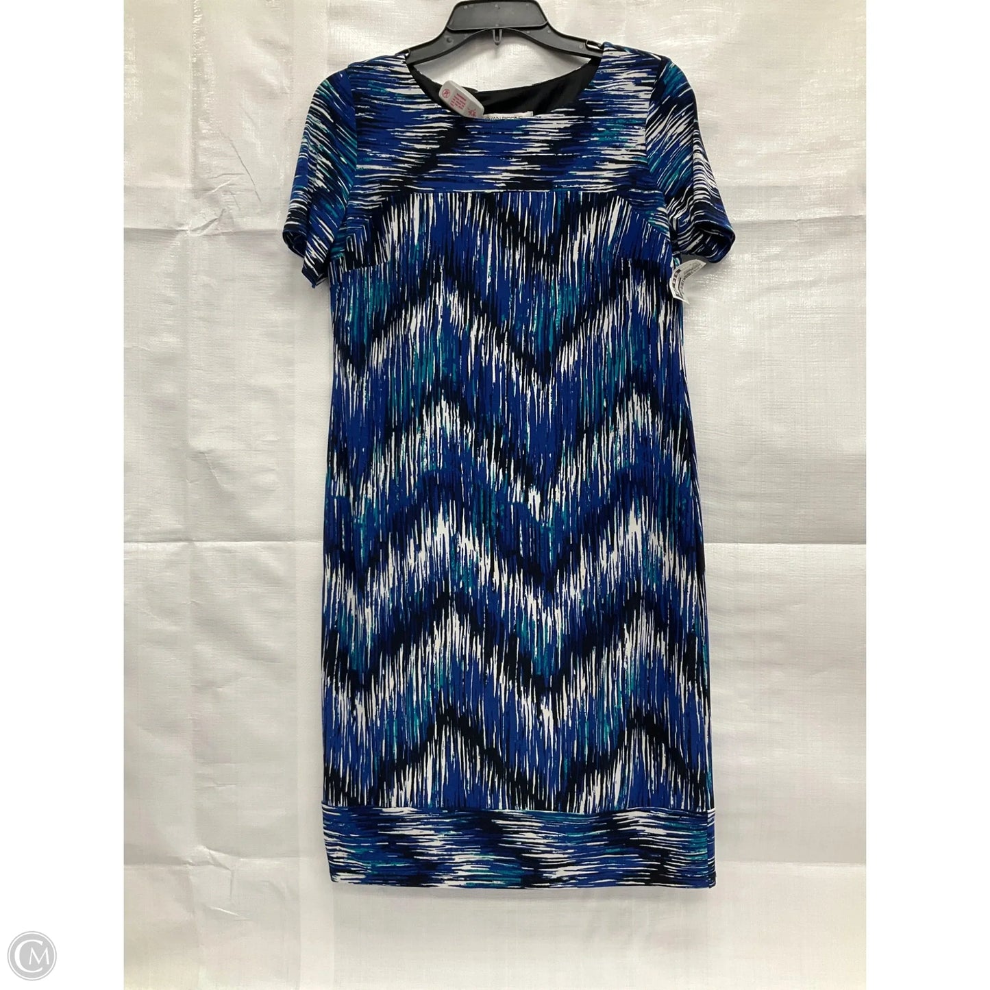 Dress Casual Midi By Evan-picone In Blue, Size: 8