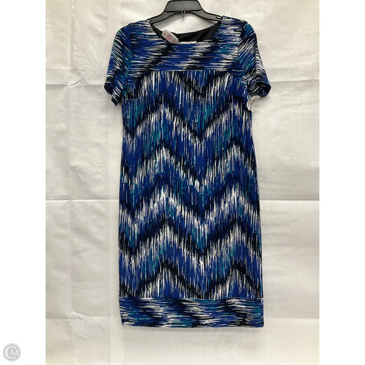 Dress Casual Midi By Evan-picone In Blue, Size: 8