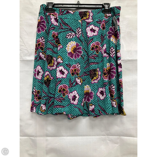 Skirt Mini & Short By Loft In Floral Print, Size: 6
