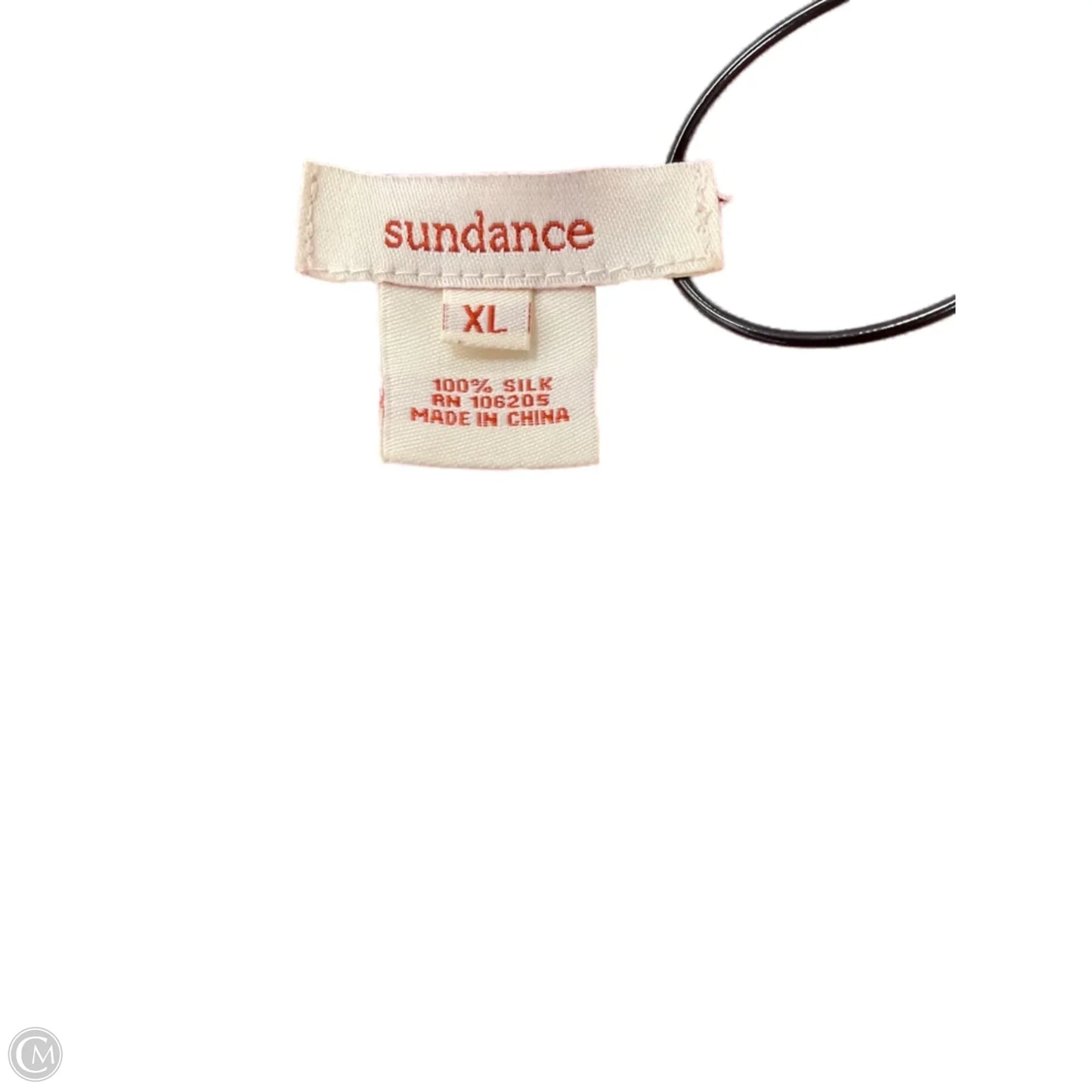 Top Long Sleeve By Sundance In Orange, Size: Xl
