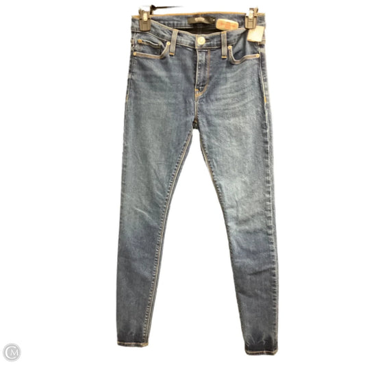 Jeans Skinny By Hudson In Blue Denim, Size: 2