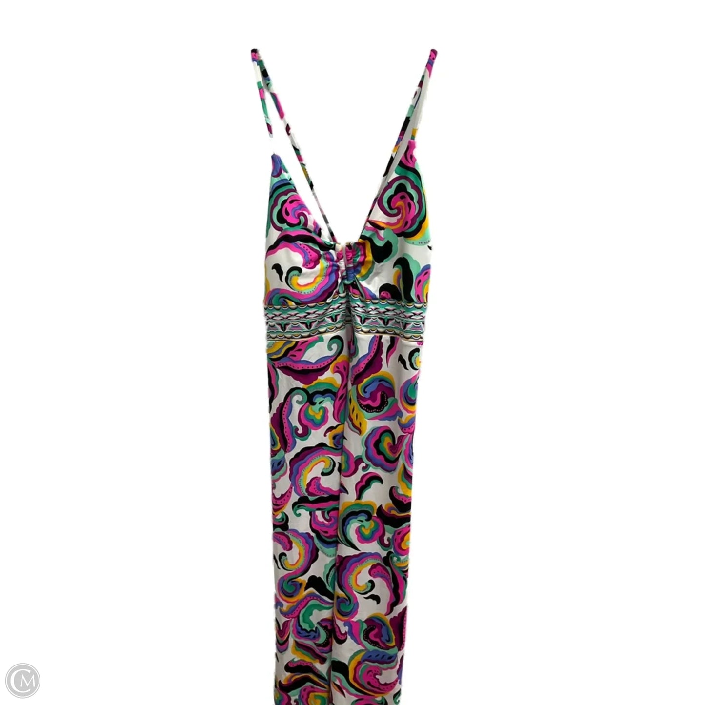 Dress Casual Maxi By Cmb In Multi-colored, Size: S
