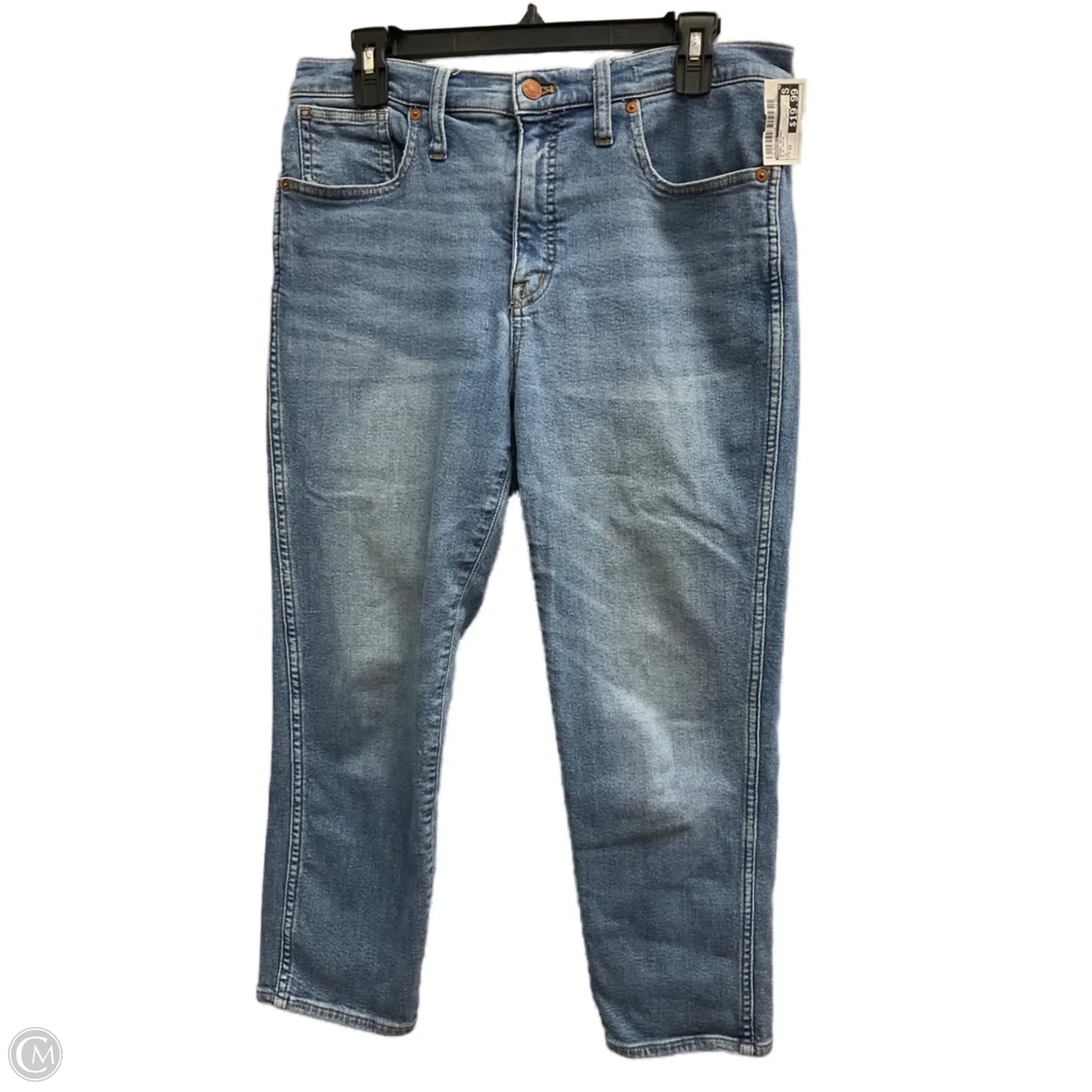 Jeans Skinny By Madewell In Blue Denim, Size: 12