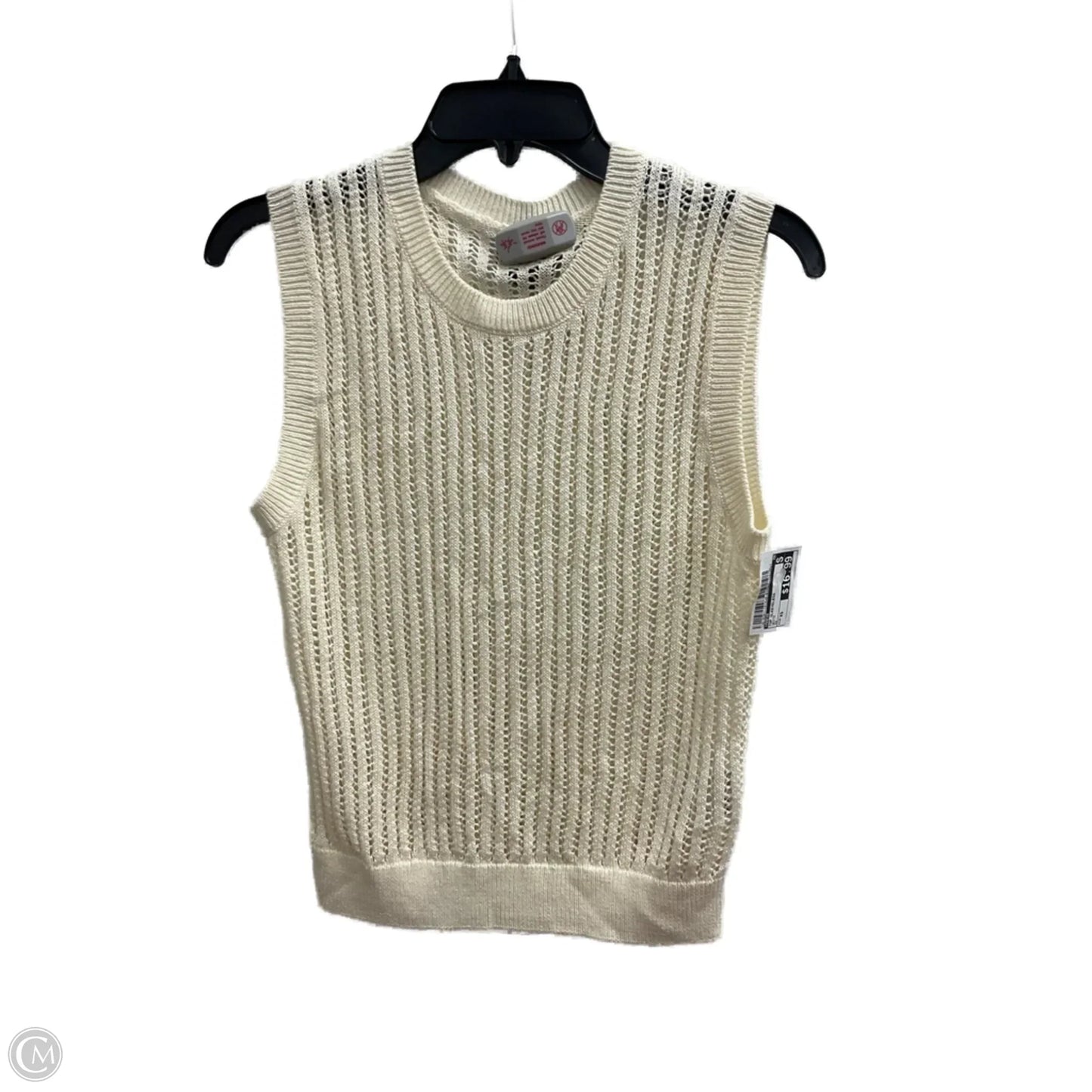 Top Sleeveless By Maeve In White, Size: Xs