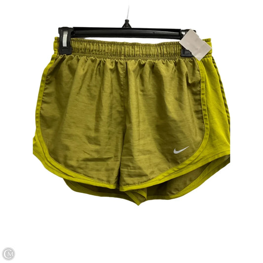 Athletic Shorts By Nike In Green, Size: M
