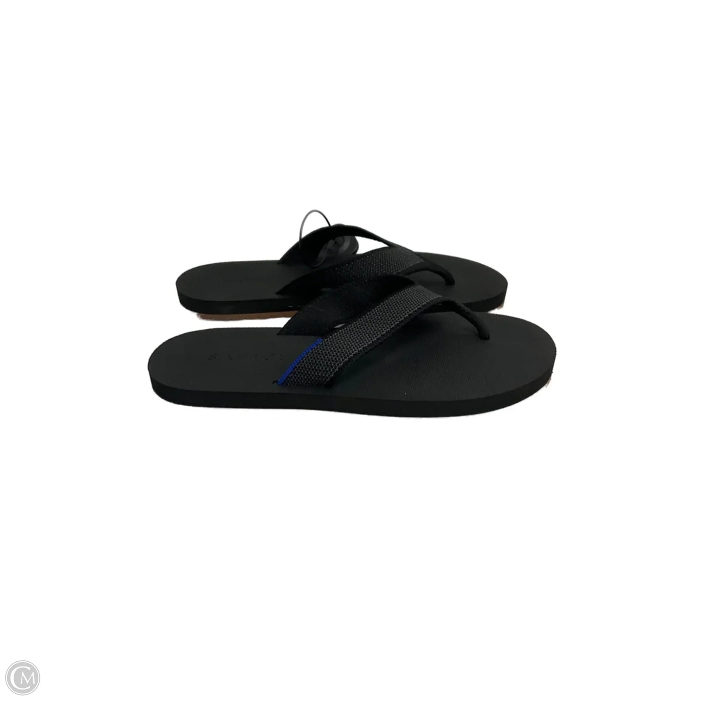 Sandals Flip Flops By Rothys In Black, Size: 7