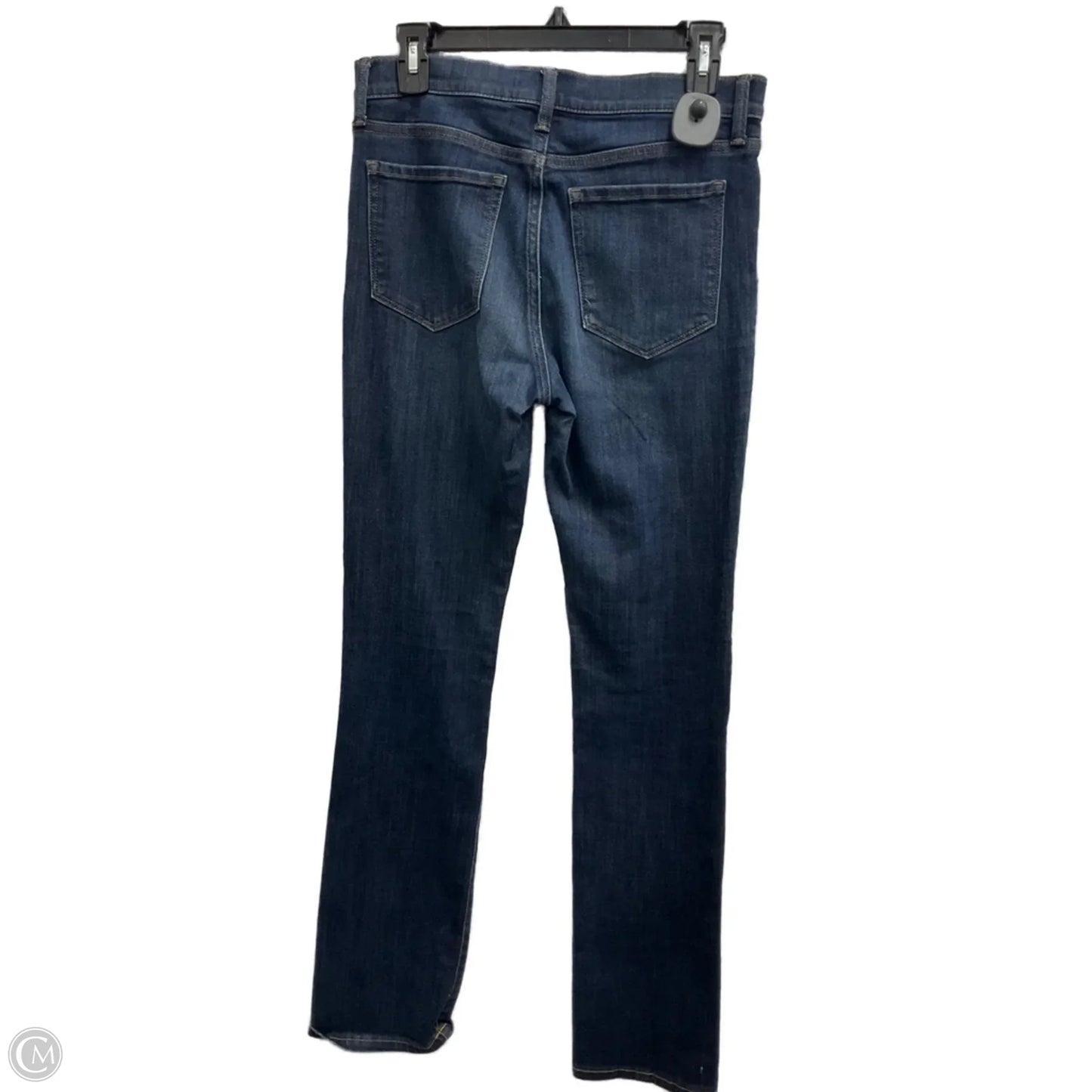 Jeans Flared By Banana Republic In Blue Denim, Size: 6