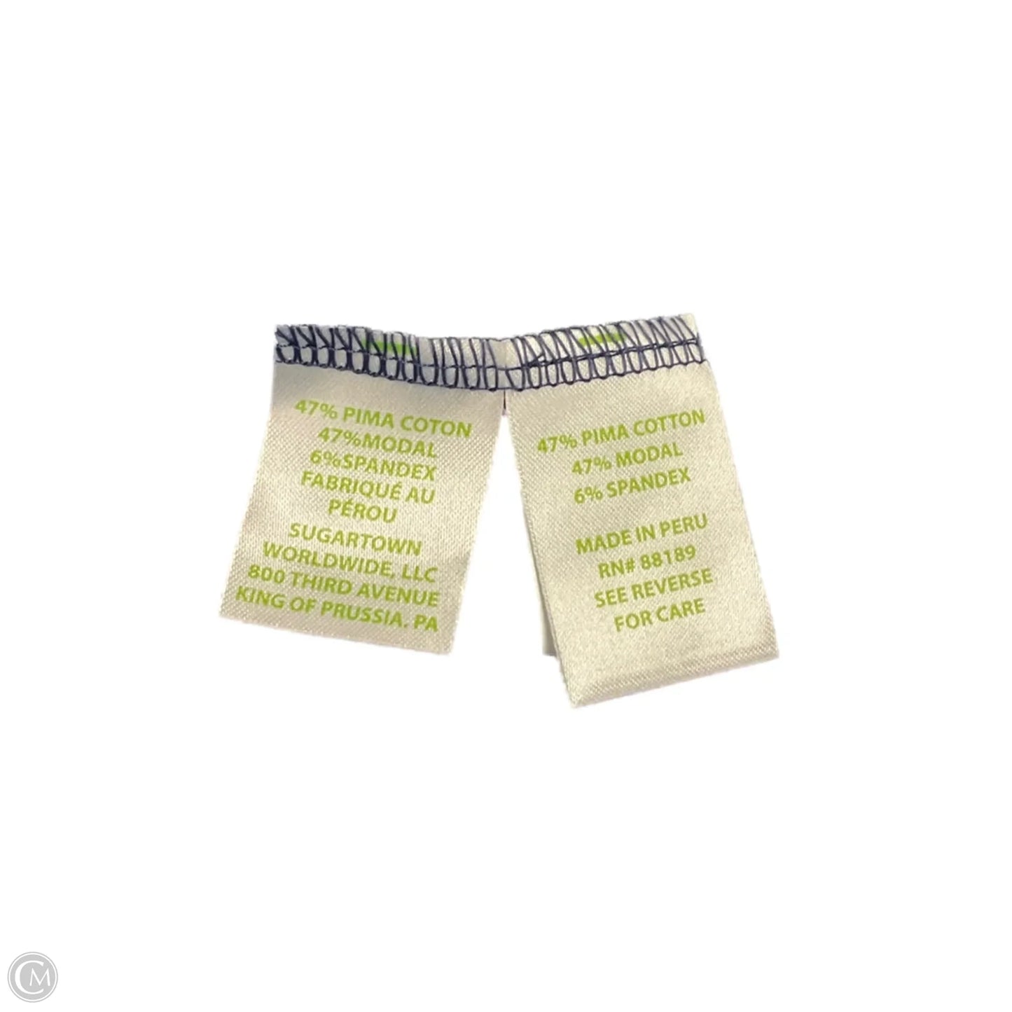 Top Sleeveless Designer By Lilly Pulitzer In Navy, Size: Xl