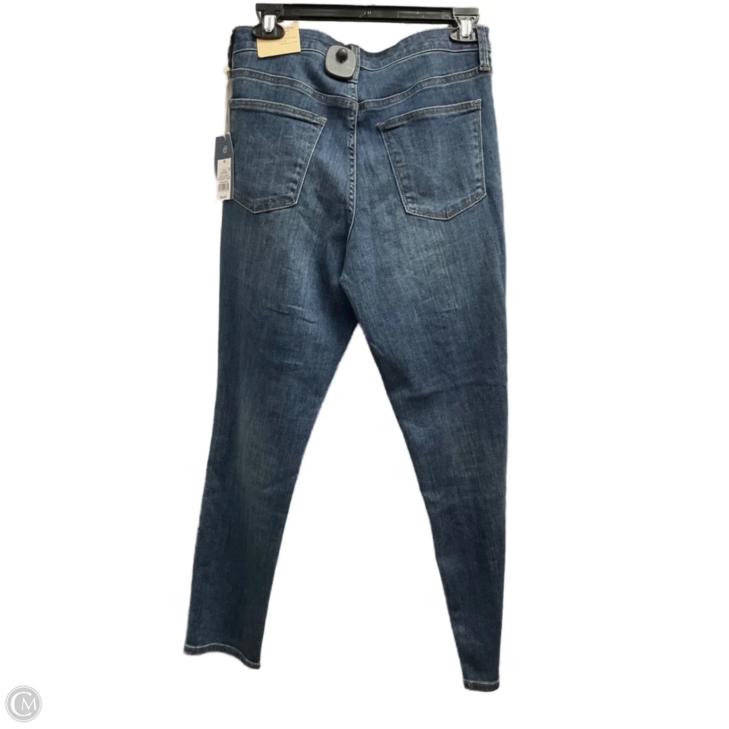 Jeans Skinny By Universal Thread In Blue Denim, Size: 8