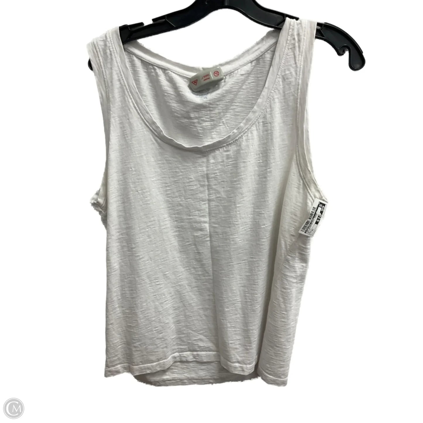 Top Sleeveless Basic By Vineyard Vines In White, Size: Xl