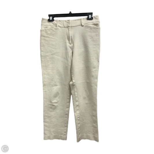 Pants Chinos & Khakis By Ann Taylor In White, Size: 4