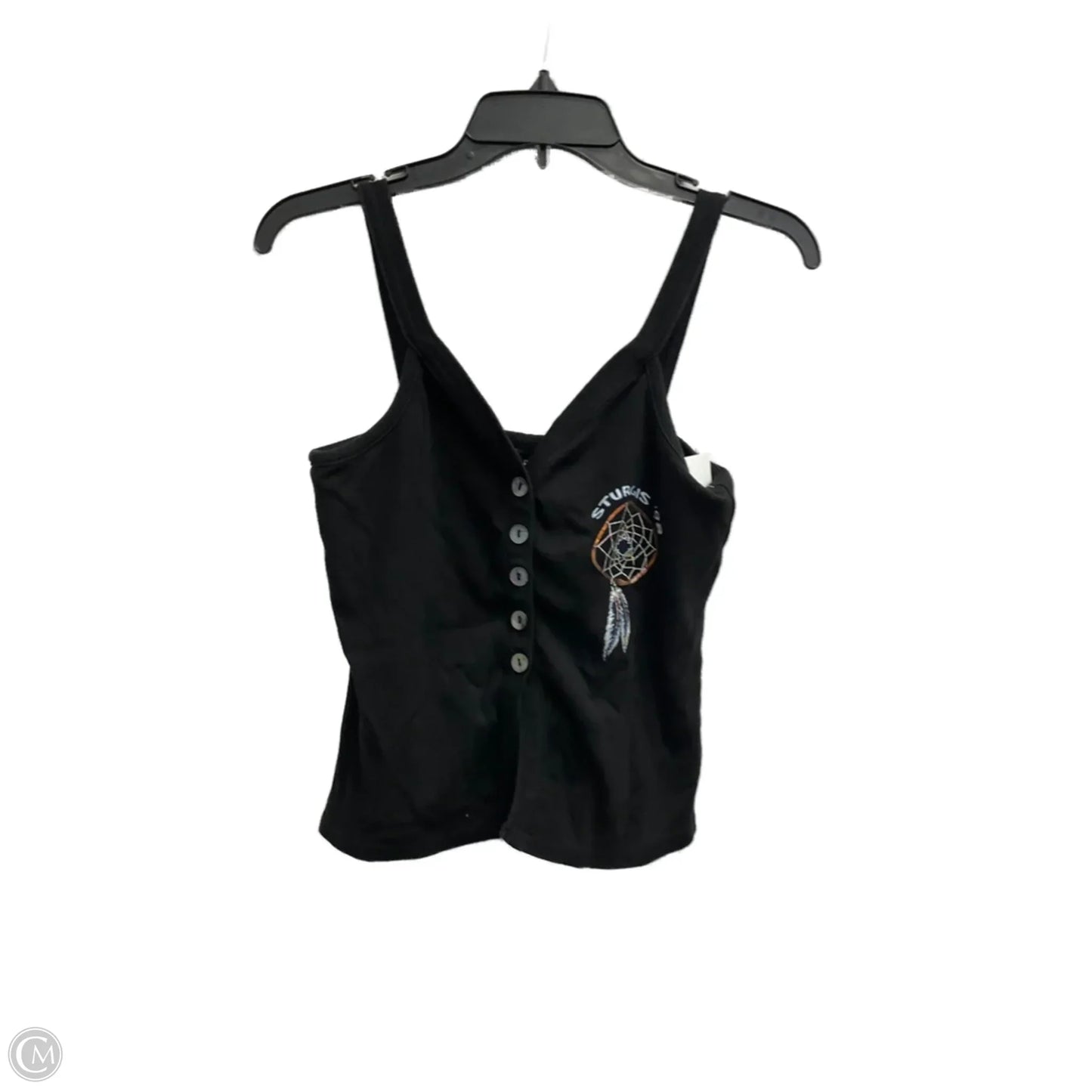 Top Sleeveless By Harley Davidson In Black, Size: L