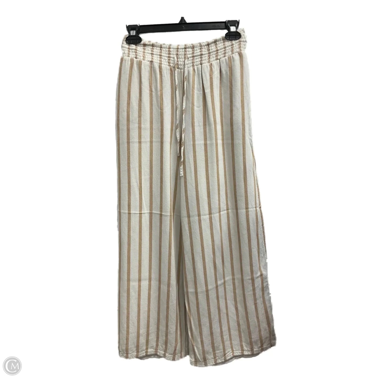 Pants Wide Leg By American Eagle In Striped Pattern, Size: S