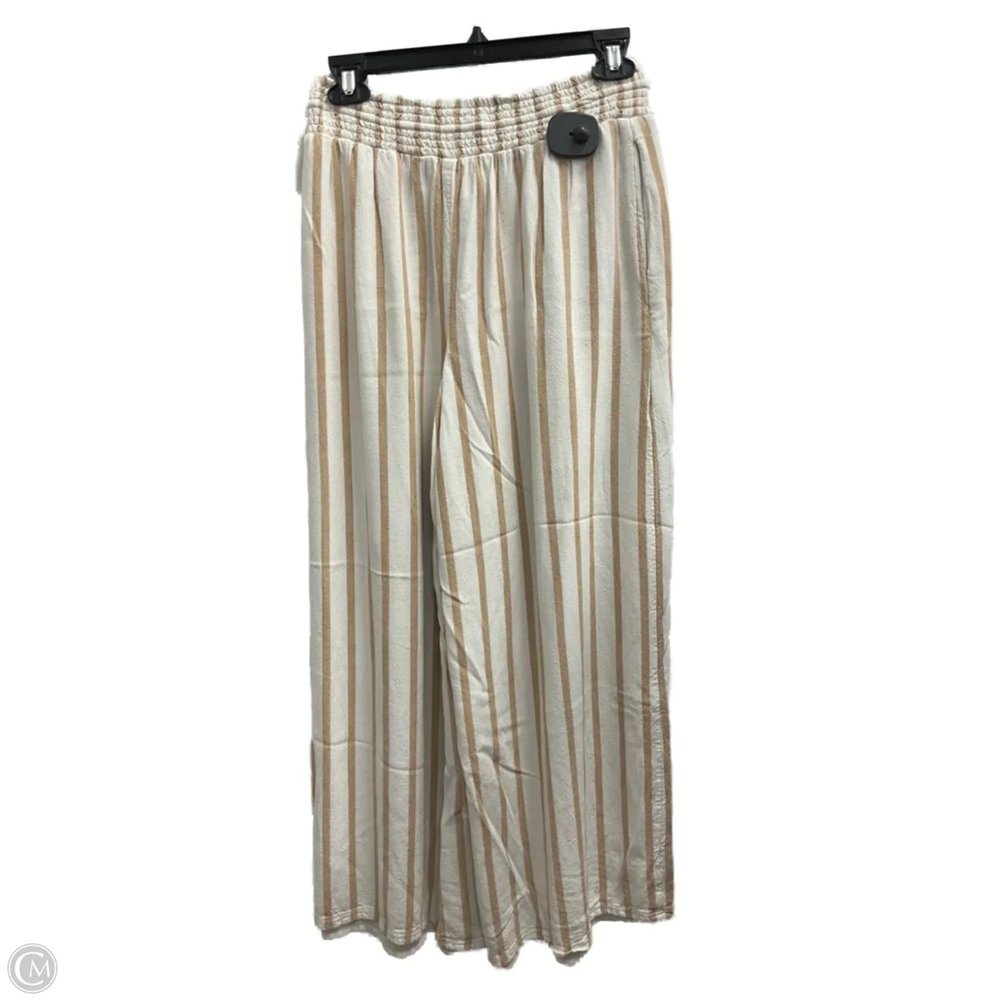 Pants Wide Leg By American Eagle In Striped Pattern, Size: S
