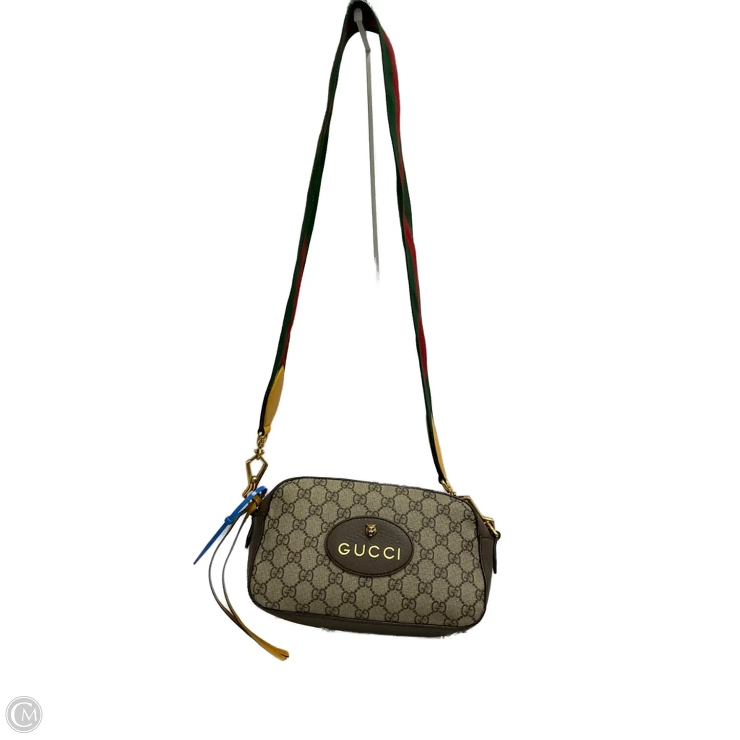 Crossbody Luxury Designer By Gucci, Size: Small