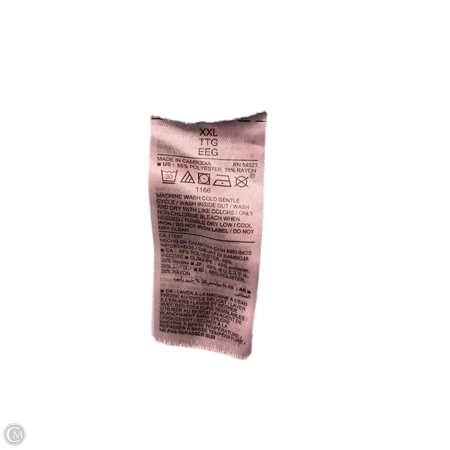 Top Sleeveless By Old Navy In Teal, Size: Xxl