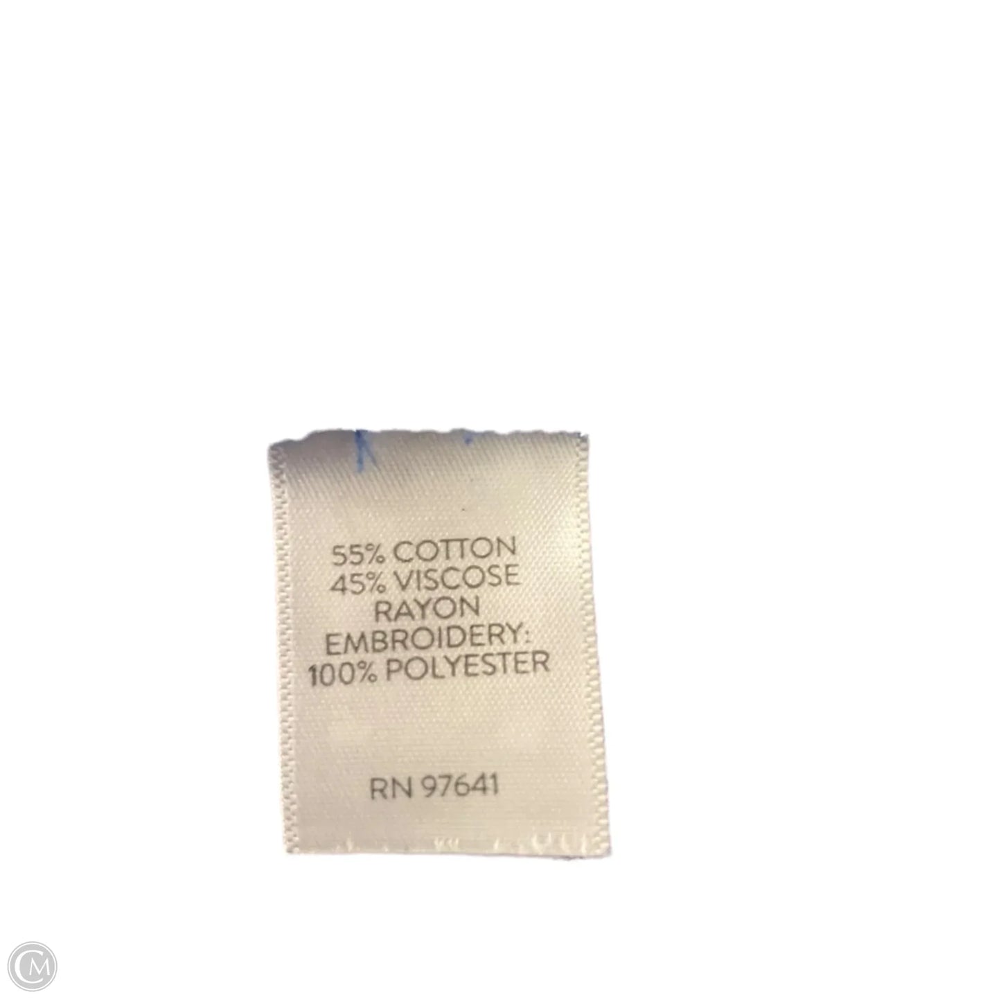 Top Long Sleeve By J. Jill In Blue, Size: L