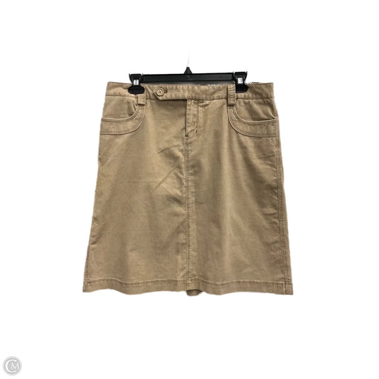 Skirt Midi By Gap In Brown, Size: S