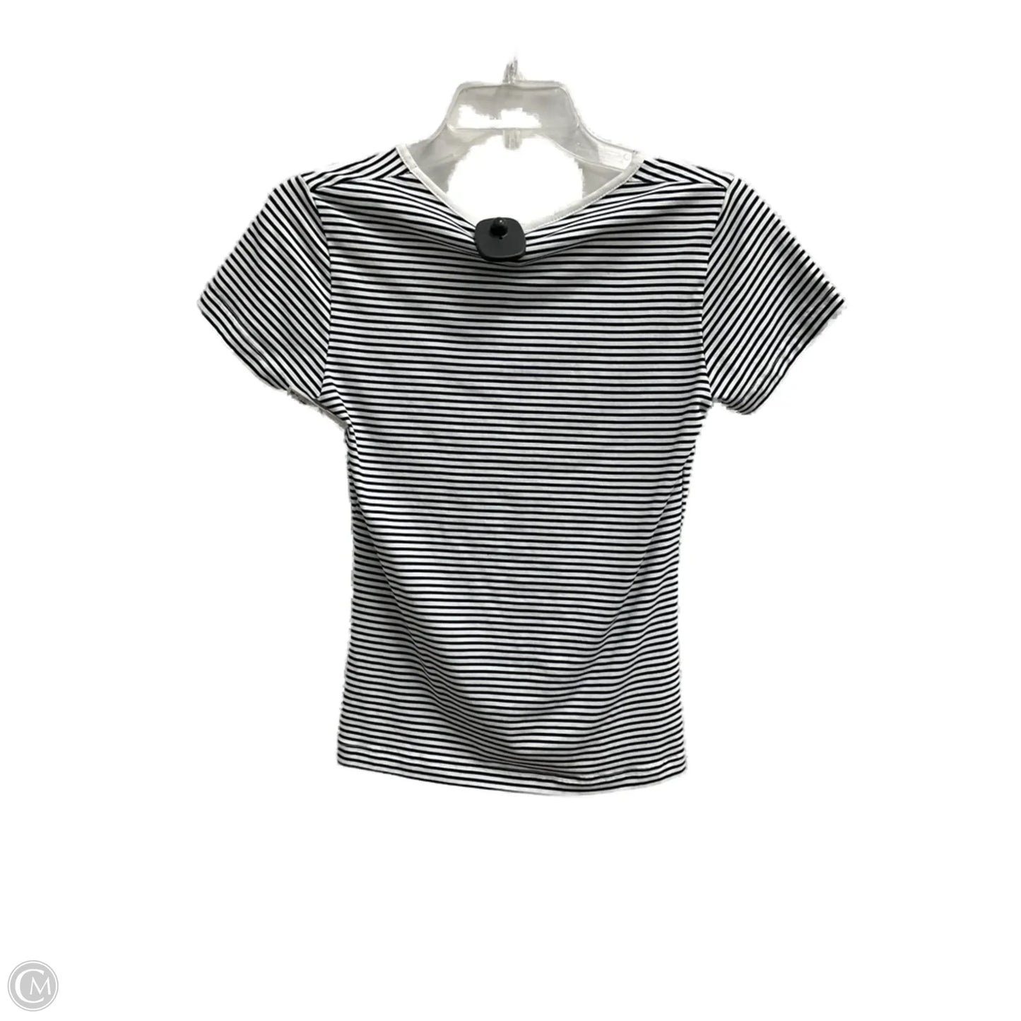 Top Short Sleeve By Clothes Mentor In Striped Pattern, Size: M