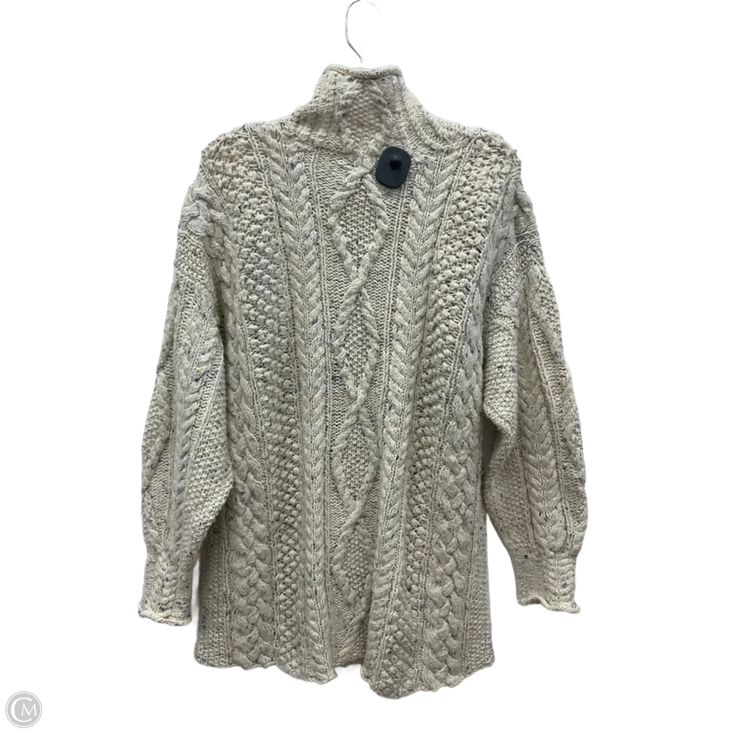 Sweater By Clothes Mentor In Cream, Size: M