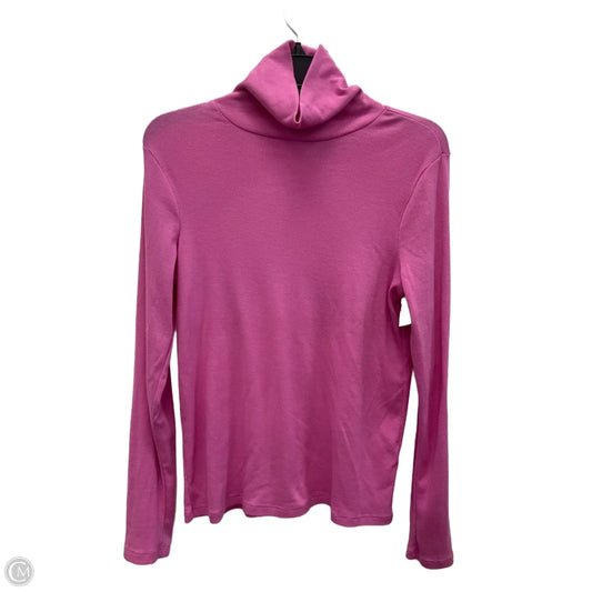 Top Long Sleeve By Bp In Pink, Size: Xl