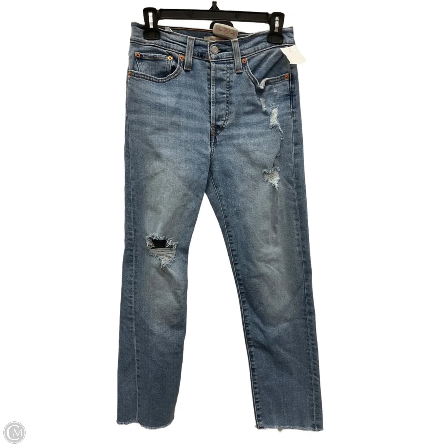 Jeans Boot Cut By Levis In Blue Denim, Size: 2