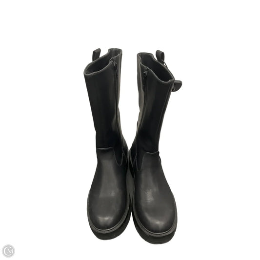 Boots Mid-calf Flats By Sonoma In Black, Size: 6.5
