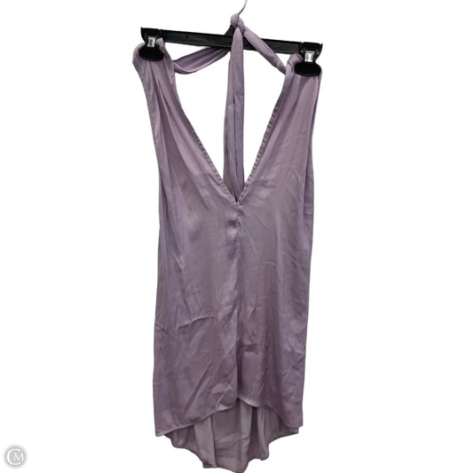 Top Sleeveless By Banana Republic In Purple, Size: Xs
