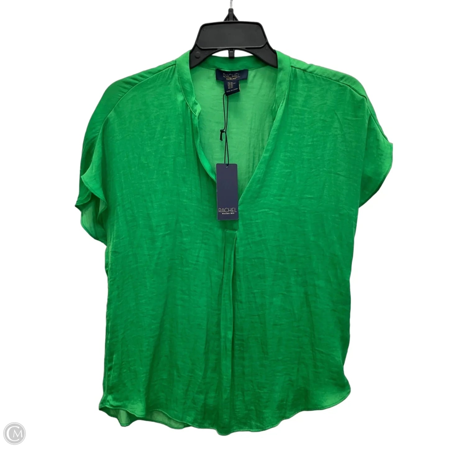 Top Short Sleeve By Rachel Roy In Green, Size: Xs