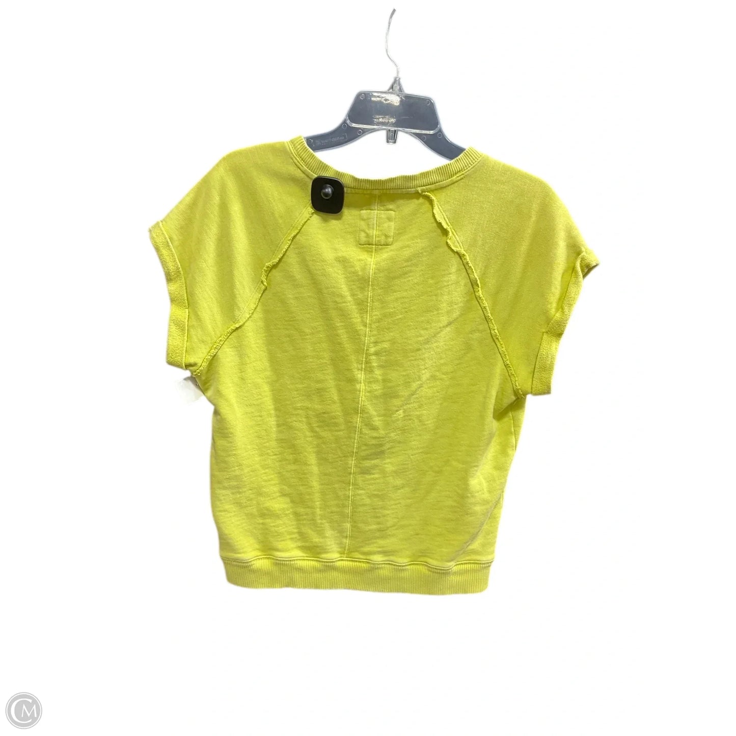 Top Short Sleeve By Anthropologie In Green, Size: Xs