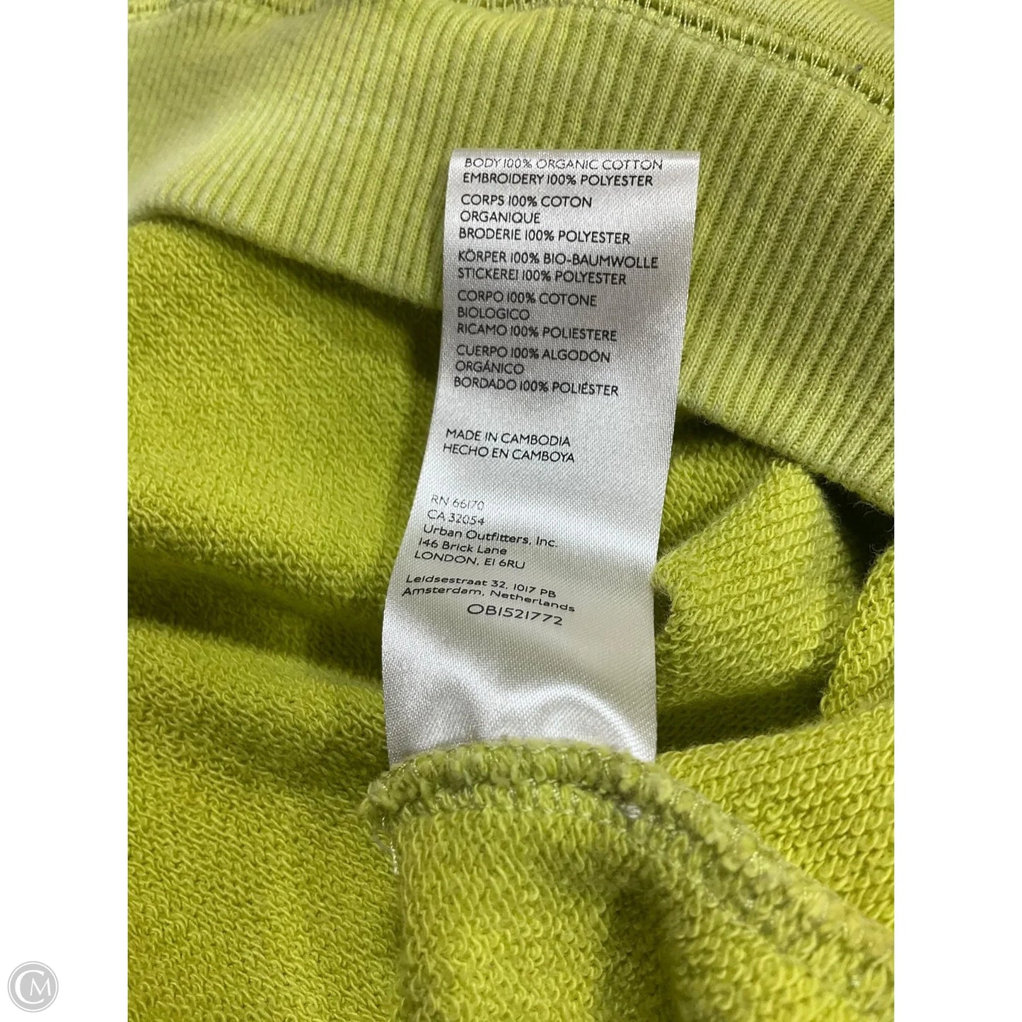 Top Short Sleeve By Anthropologie In Green, Size: Xs